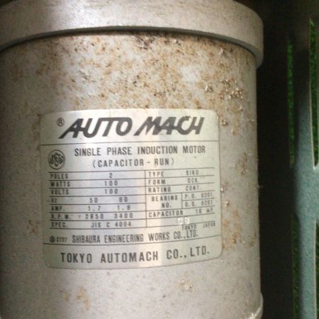  UCHIDA 電動木彫機 AUTO MACH ウッドカーバユニット付属 WCS-100