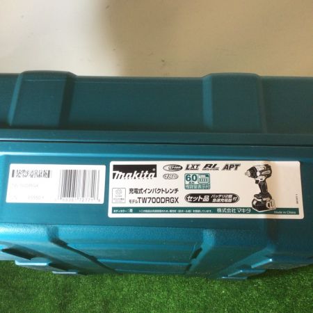  MAKITA マキタ 充電式インパクトレンチ 18V/6,0Ah 付属品完備 TW700DRGX