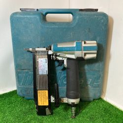 ** MAKITA マキタ 15~50mm 常圧エア仕上釘打機 ケース付 AF502 Bランク