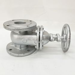 〇〇 川本製作所 フランジ10K薄 スルース弁 VS-65-10KL ジャンク品 現状渡し Dランク