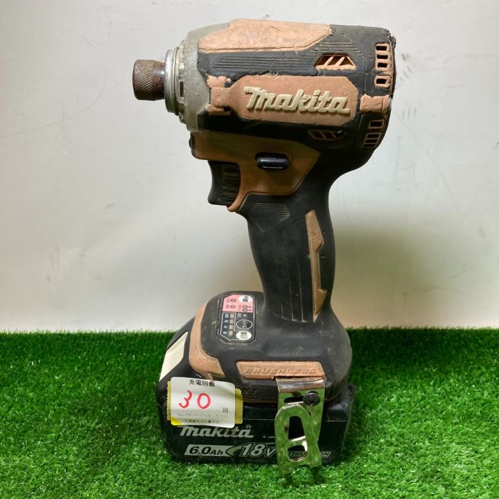 MAKITA マキタ 充電式インパクトドライバ 18V/6,0Ah バッテリ2個 TD171DGX FC フレッシュカッパー ｜中古｜なんでもリサイクルビッグバン