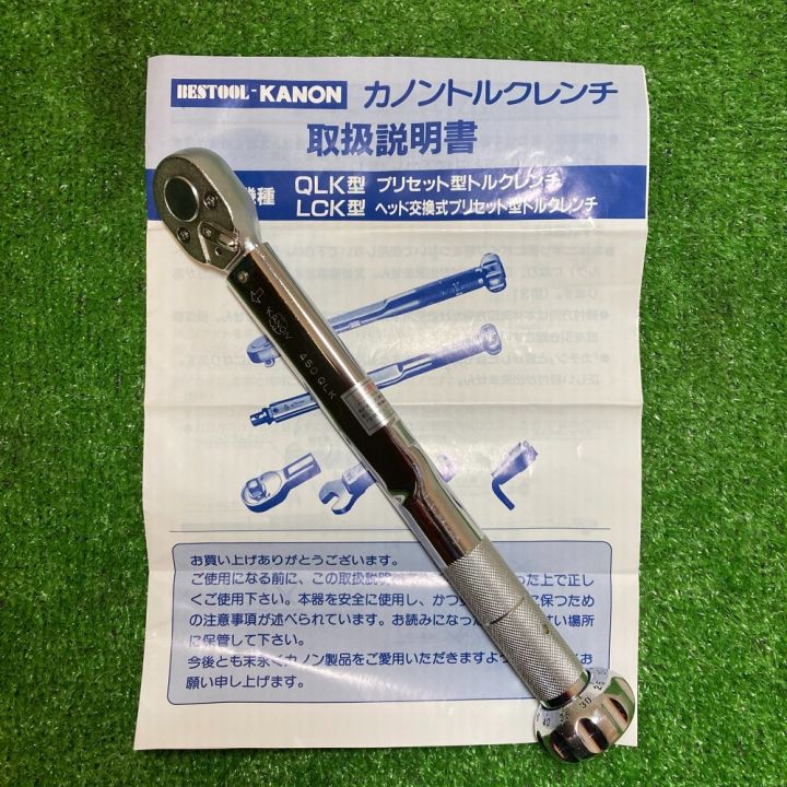 KANON プリセット型トルクレンチ 9,5sq 450QLK｜中古｜なんでもリサイクルビッグバン