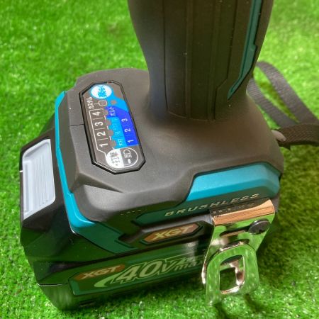  MAKITA マキタ 充電式インパクトドライバ 40Vmax バッテリ2個・充電器・ケース付き TD002GRDX