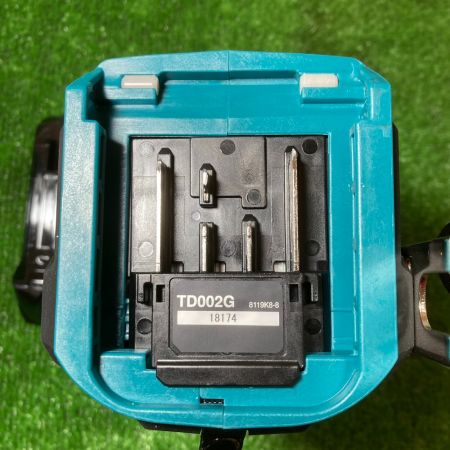  MAKITA マキタ 充電式インパクトドライバ 40Vmax バッテリ2個・充電器・ケース付き TD002GRDX