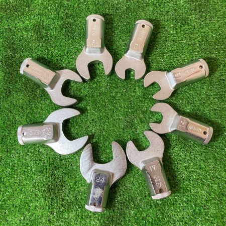  ASAHI 旭金属工業株式会社 トルクレンチ スパナヘッドセット 9点 ケース欠品 LC900