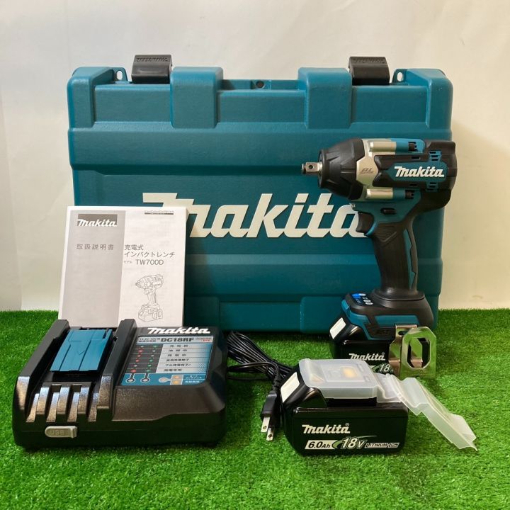 現状品 マキタ 18V コードレス インパクトレンチ 12.7mm角 TW700D 本体のみ 電動工具 タイヤ交換 makita 札幌市 屯田店 中古 マキタ TW700D 18V 充電式インパクトレンチ セット