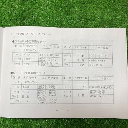  東洋テック TOYO TECH ディーゼル車用 コンプレッションゲージ ケース付 付属品完備 DS-9