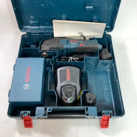  BOSCH ボッシュ 10,8V 充電式マルチツール （充電器・バッテリ2個・先端工具・ケース付） GMF10.8V-LI