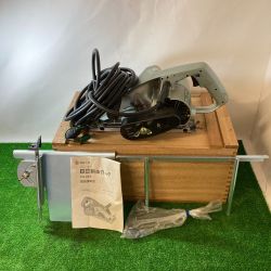 ** HITACHI 日立 46mm ブレーキ付胴縁カッタ 木箱・ガイド付 PG46B Bランク