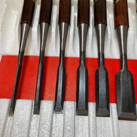  橘左近 最高級鑿 叩きノミ 9本セット