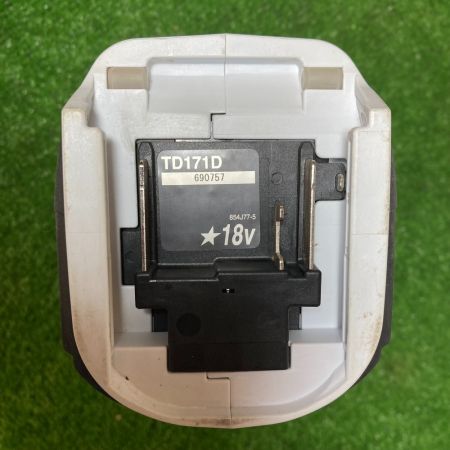  MAKITA マキタ 18V 充電式インパクトドライバ 本体のみ TD171D