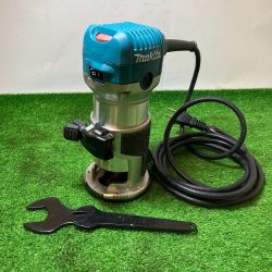 ** MAKITA マキタ 6mm コード式トリマー Compact Router 可変速度制御機能付き 本体のみ RT0701C Bランク