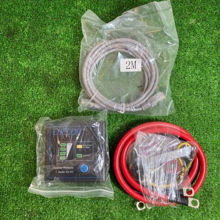  EDECOA 電力インバーター 12V 出力100V 定格出力2000W 取説・リモコンなど付属品付 DPM20