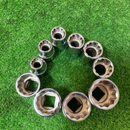  TONE トネ 12角 ソケットレンチセット インチ 13点 差込角12,7mm No.800