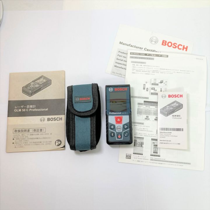 BOSCH ボッシュ レーザー距離計 ケース付 GLM50C Professional｜中古｜なんでもリサイクルビッグバン