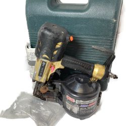** HITACHI 日立 90mm 高圧ロール釘打機 ケース付 NV90HMC Cランク