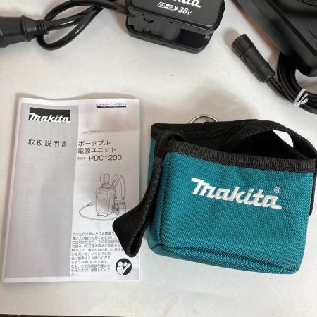  MAKITA マキタ 1200Wh ポータブル電源ユニット 別売りアダプタ付属 PDC1200