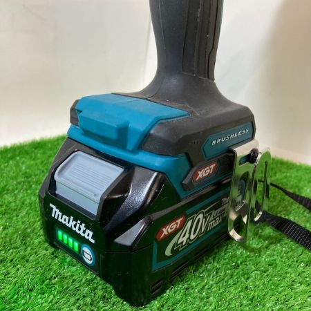  MAKITA マキタ 40Vmax 充電式ドライバドリル （ケース・充電器・バッテリ2個付） HP002GRDX