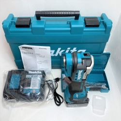 ** MAKITA マキタ 18V 充電式マルチツール （バッテリ1個・充電器・先端工具付属） TM52DRG Aランク