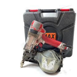 ＊＊ MAX マックス 65mm 高圧ロール釘打機 ケース付 型番不明 Cランク