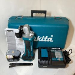 ** MAKITA マキタ 14,4V 100mm充電式ディスクグラインダ (充電器・ケース・バッテリ1個付属） GA400DRF Cランク