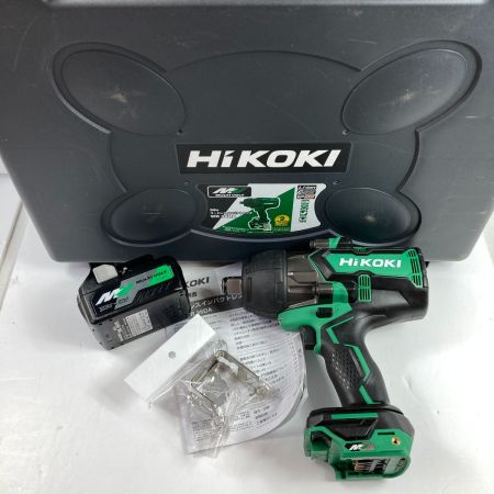  HiKOKI ハイコーキ 36V コードレスインパクトレンチ 差込角19mm （バッテリ1個・ケース付）※充電器なし WR36DA グリーン