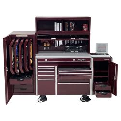 ЗЗ Snap-on スナップオン ミニチュア工具箱 貯金箱 KRL Series Workstation キャビネット型 外箱付 Bランク