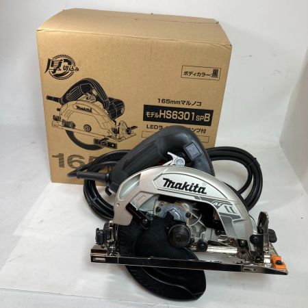  MAKITA マキタ 165mm 電動マルノコ HS6301 ブラック