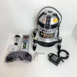 ＊＊ TAJIMA タジマ レーザーライン墨出し器 追尾センサー　矩十字・横全周/10m/IP ケース・受光器付 TSL-T4Y3J10IP Bランク