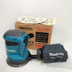 ** MAKITA マキタ 18V 125mm 充電式ランダムオービットサンダ 本体のみ (バッテリ・充電器別売り） BO180D Bランク