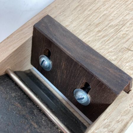   悦英謹製 龍進斎 逸品 「男盛」 かんな 鉋 刃幅70mm 木箱付き