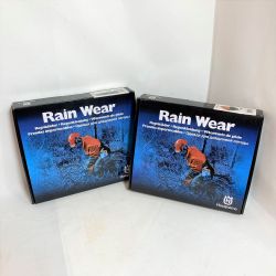 ** Husqvarna ハスクバーナ レインウエア上下セット Sサイズ Sランク