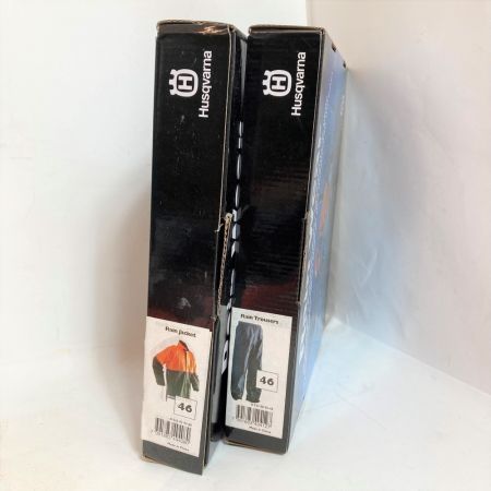  Husqvarna ハスクバーナ レインウエア上下セット Sサイズ