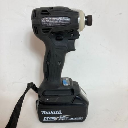  MAKITA マキタ 18V 充電式インパクトドライバ  バッテリ2個・充電器・ケース付 TD172DRGX ブラック
