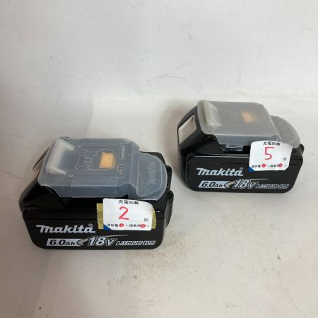  MAKITA マキタ 18V 充電式インパクトドライバ  バッテリ2個・充電器・ケース付 TD172DRGX ブラック