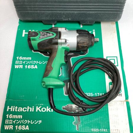  HITACHI 日立 16mm コード式インパクトレンチ 360N・m 12.7sq480W ケース付 WR16SA