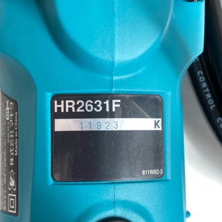  MAKITA マキタ 26mm コード式ハンマドリル ケース付 HR2631F