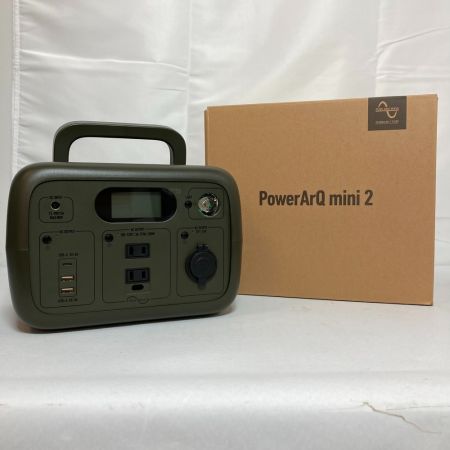  SmartTap ポータブル電源 PowerArQ mini2 正弦波 100V 日本仕様 AC30-OD オリーブ