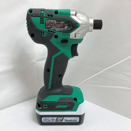  MAKITA マキタ 14,4V 充電式インパクトドライバ MTD001D バッテリ2個・充電器・ケース付 MTD001D