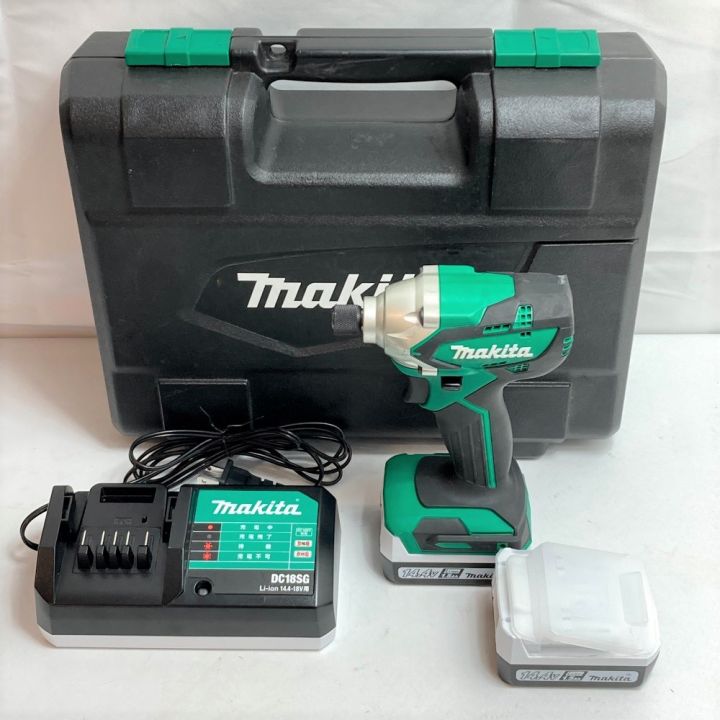 MAKITA マキタ 14,4V 充電式インパクトドライバ MTD001D バッテリ2個  