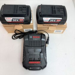** BOSCH ボッシュ GBA 36V 6,0Ah 充電池2個＆GAL 3680 CV 急速充電器 Starter Set 1600A00L1J Sランク