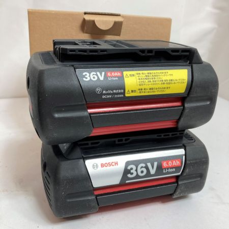 BOSCH ボッシュ GBA 36V 6,0Ah 充電池2個＆GAL 3680 CV 急速充電器 Starter Set 1600A00L1J Sランク