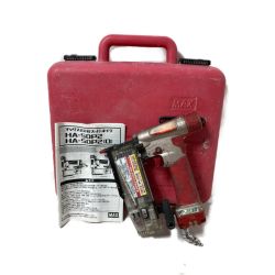 ＊＊ MAX マックス 15~50mm 高圧エアネイラ ケース付 新品ピストン交換済 HA-50P1/P50F3 レッド Cランク