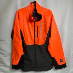 ** Husqvarna ハスクバーナ フォレストジャケット サイズL 54/56 582 33 51-54 ブラック×オレンジ Aランク