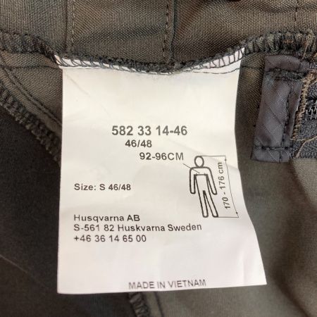  Husqvarna ハスクバーナ フォレストジャケット サイズS 46/48 582 33 14-46 ブラック×オレンジ