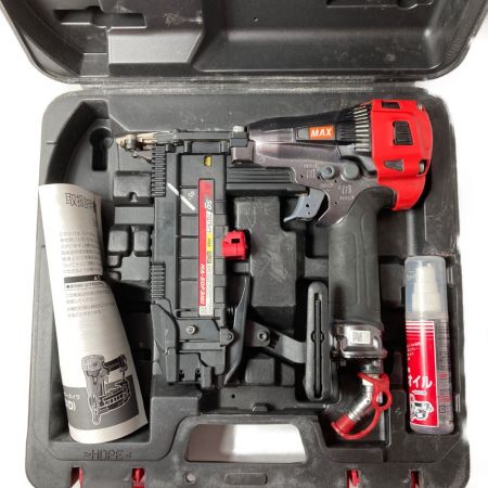  MAX マックス 25-50mm 高圧釘打機 スーパーネイラ ケース付 HA-50F3(D)
