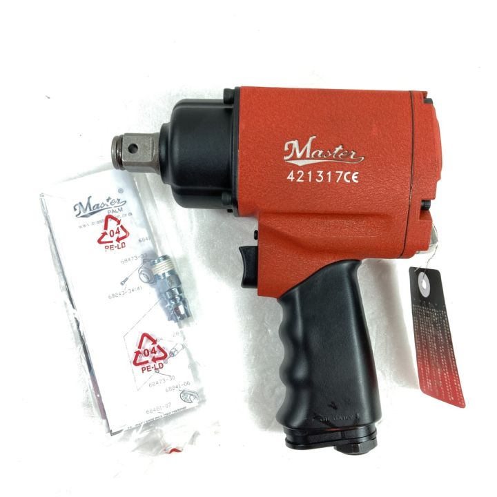 マスターグリップ 691093 エアーインパクト 中古品 一部欠品有 現状品【ハンズクラフト宜野湾店】 MASTER AIR TOOL ツインハンマーエアインパクトレンチ 差込角3/4インチ