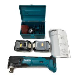 ** MAKITA マキタ 18V 充電式マルチツール バッテリ2個・先端工具付 （充電器・ケース別売り） TM51D Bランク