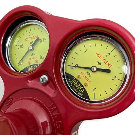  TANAKA 日酸 アセチレンレギュレータ 調整器 マスター6 Aガード付 