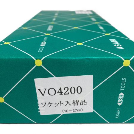 中古】 ASAHI アサヒ VO4 ソケットレンチセット(12角) レボウェイブ